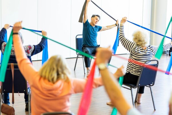 Kurs mit B&auml;ndern