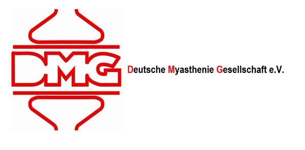Deutsche Myasthenie Gesellschaft Logo mit Schriftzug